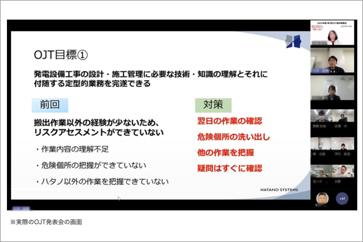 OJT発表会